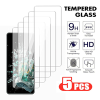 5Pcs Full Tempered Glass For Oneplus 9 9RT 9R 10R 10T Screen Protector Oneplus Nord 7 7T 8T Protective Transparent glass Film