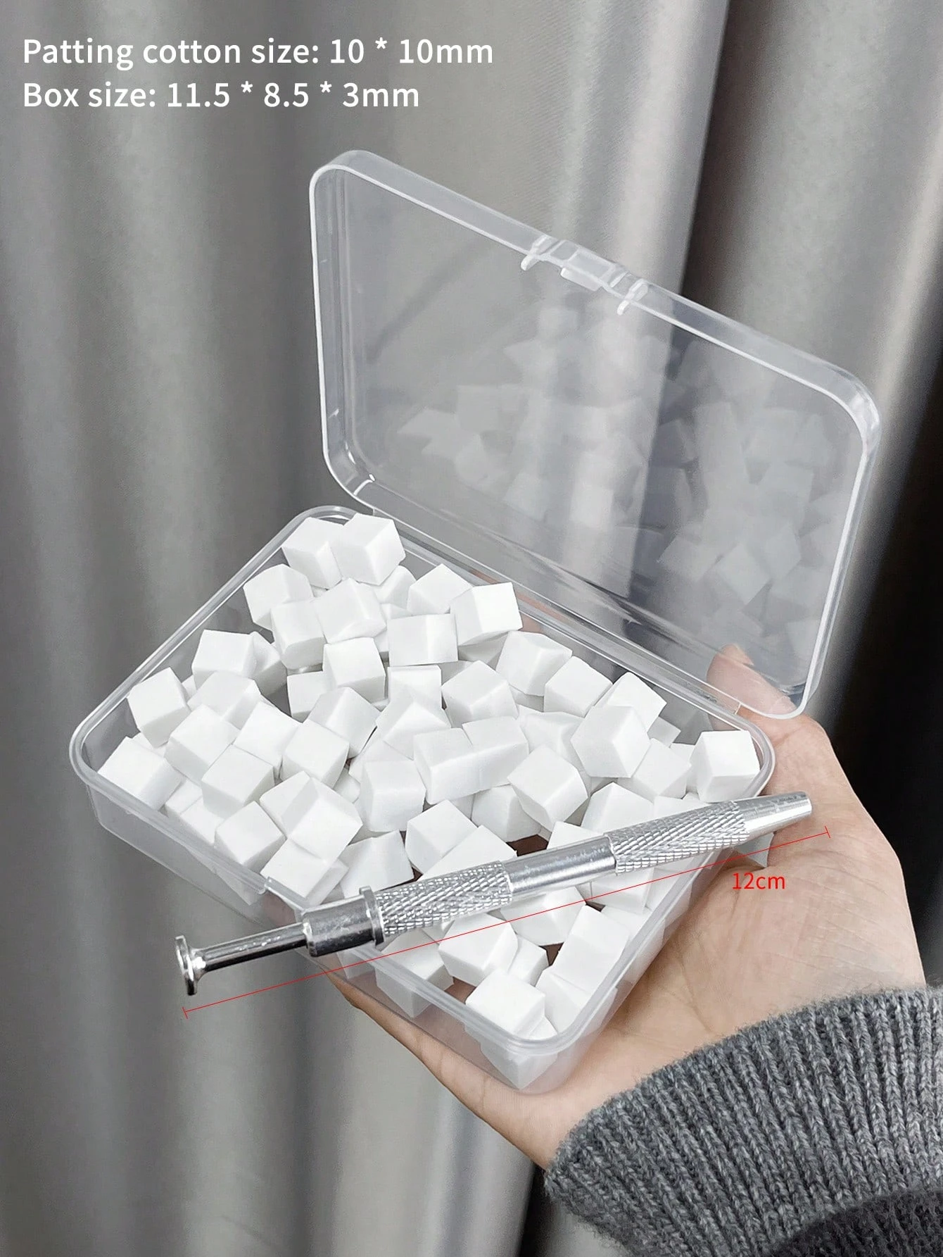 100 個スポンジグラデーションネイルアートスタンパーツールジェルポリッシュカラーグラデーションブラシグリッターパウダー点在ペンマニキュア Accessorie