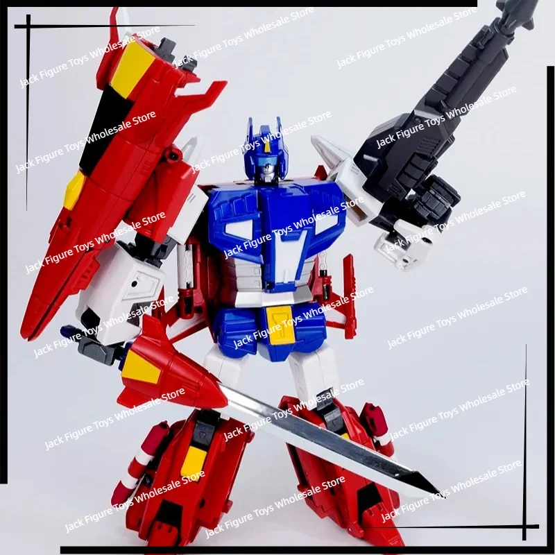 [Jetzt auf Lager] Transformation Irontrans IR-V01G IRV01G Limit Star Blade Star Saber Prime Leader Raumschiff MP Ratio Actionfigur