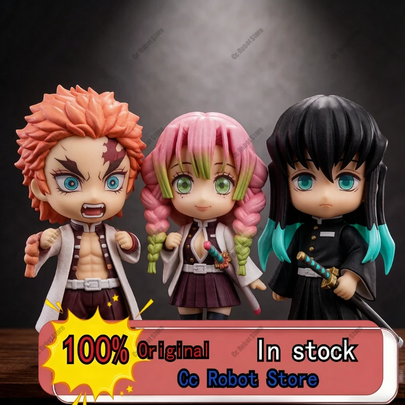 

В наличии! Доставка за 24 часа! Милые аниме-фигурки «Истребитель демонов» — Танджиро, Зеницу, Иноске. Коллекционные фигурки из ПВХ.