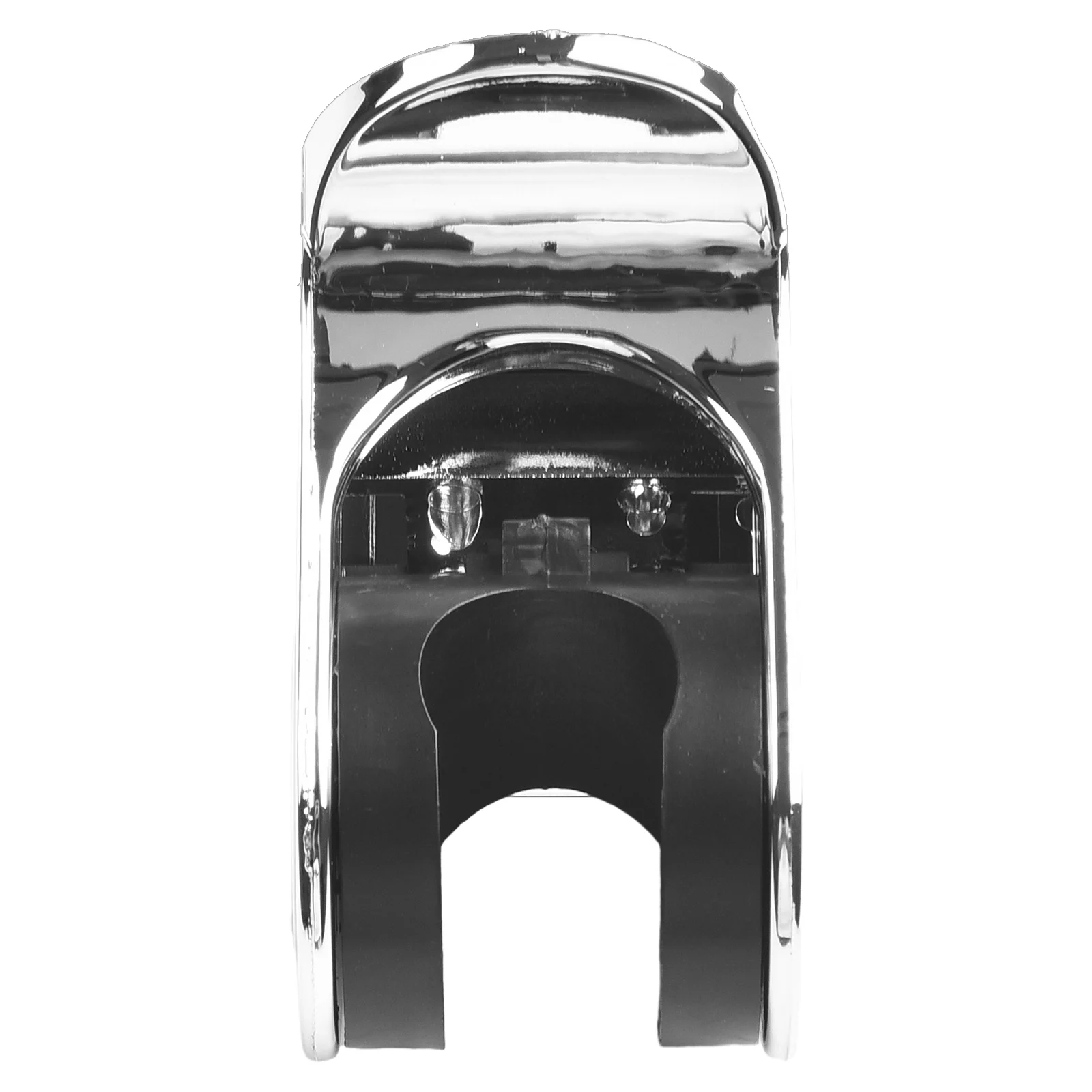 Práctico soporte de ducha impermeable, soportes de ducha, soporte ajustable, soportes para auriculares de baño, soporte de pared plateado