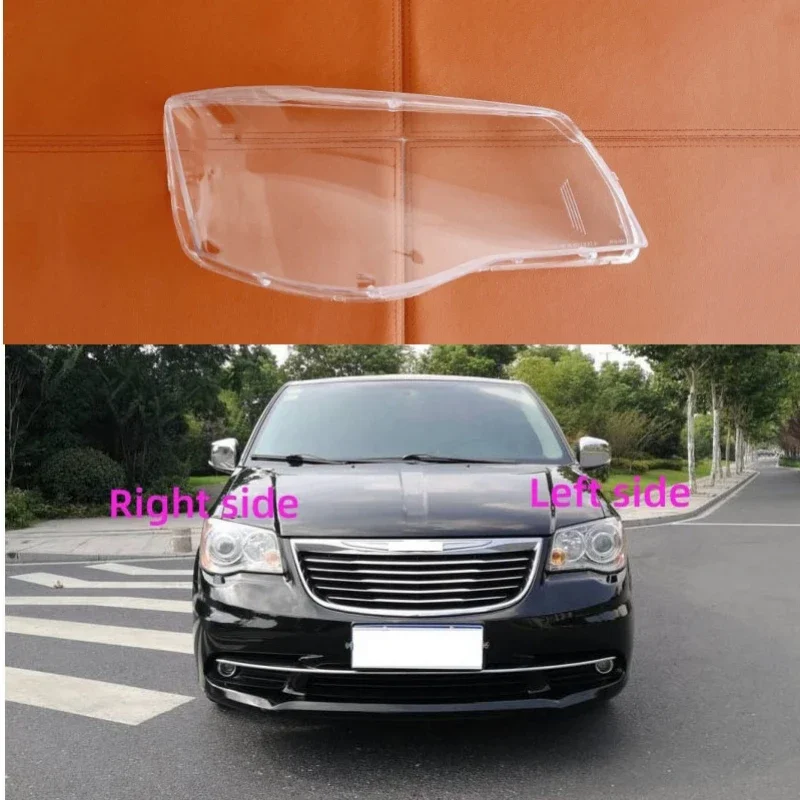 

Для Chrysler Grand Voyager 2013 2014, крышка корпуса фар автомобиля, сменная линза для фар, стекло фары