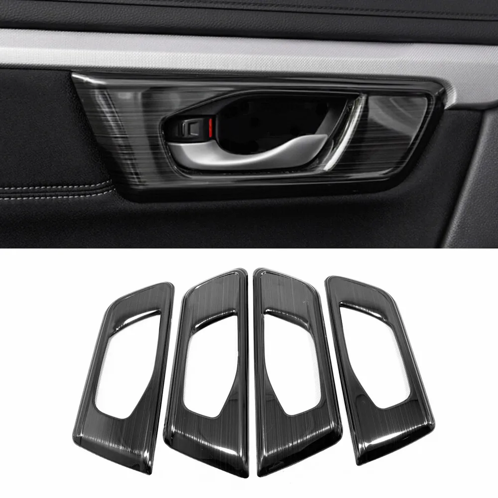 

Stainless Inner Handle Panel Cover For Honda CRV CR-V 2017+ Inner Handle Panel Decorative Frame Trim Car Interior Accessories