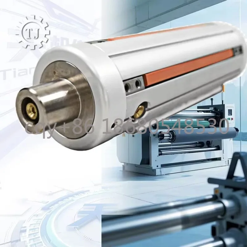 

LL High Quality 1 Inch Steel Pneumatic Air Expanding Shaft High Load Capacity air Shaft for OEM Model for Farm Slitting Machine