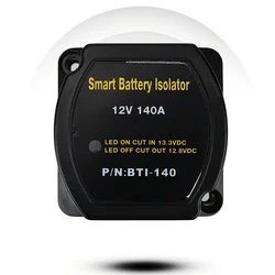 1Pcs Relay VSR ​for Camper Car Smart Battery Isolator 12V 140A Voltage Sensitive Split Charge for Car RV ATV Yacht