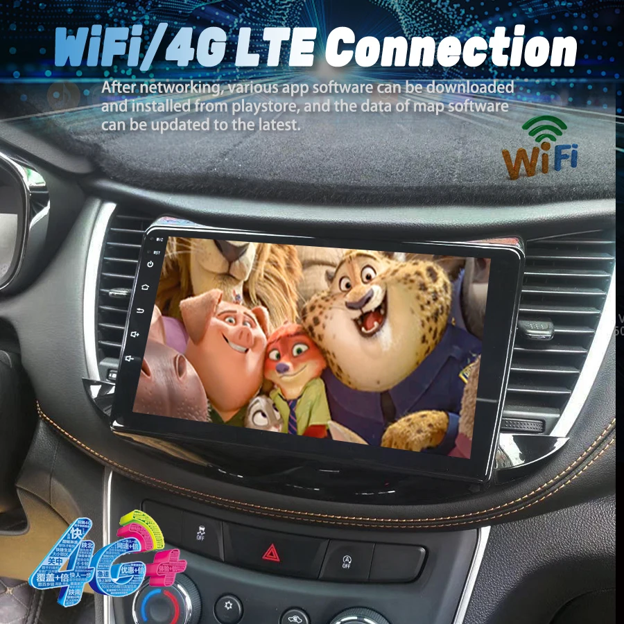 Rádio do carro para chevrolet rastreador 2017 128gb android 14 tela 2din carro multimídia gps autoradio bt player de vídeo unidade principal estéreo