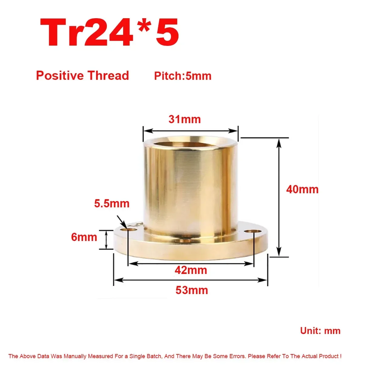 Variant: Tr24X5  1pcs