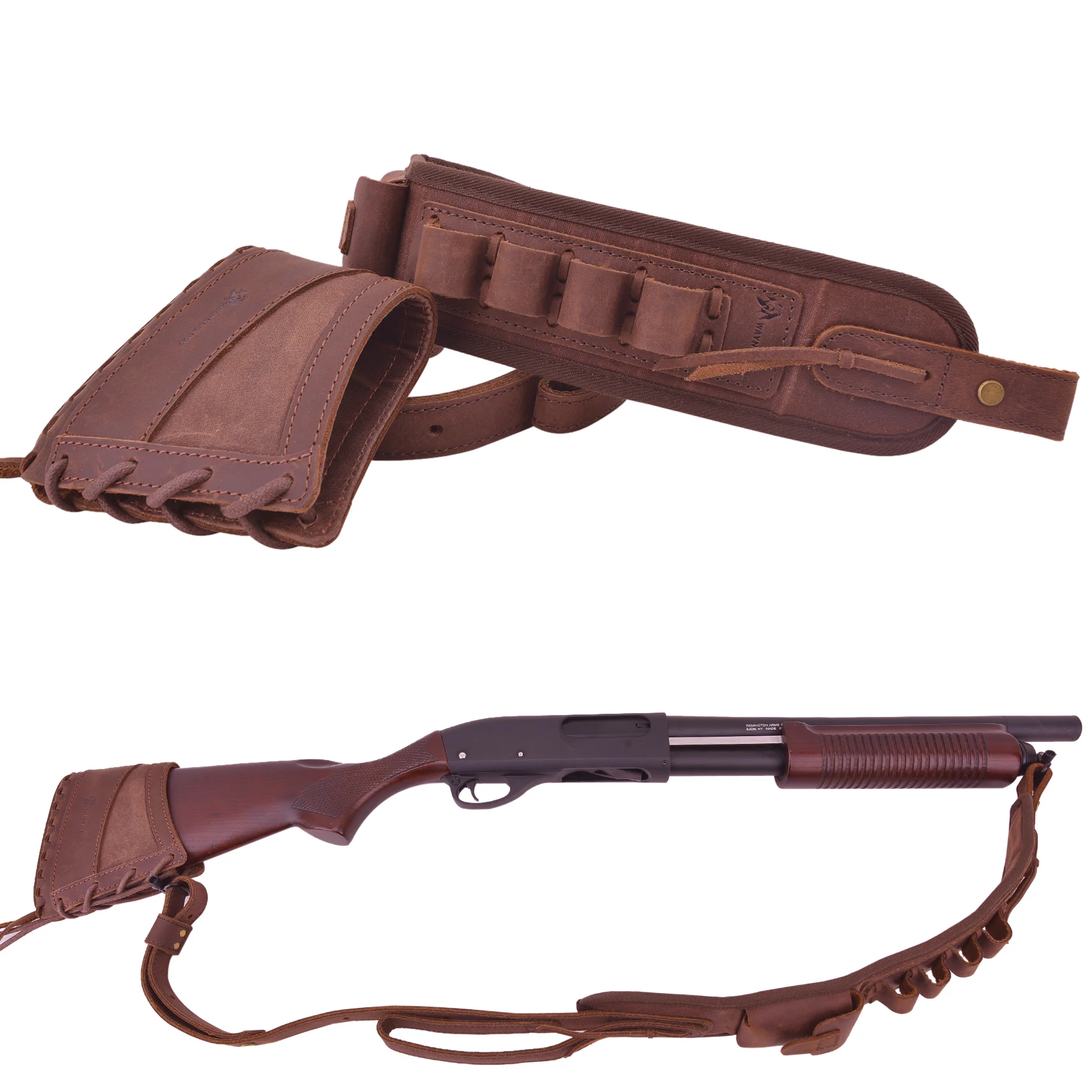 coussin-de-recul-en-cuir-et-toile-pour-crosse-de-fusil-avec-sangle-de-transport-pour-calibres-308-270-30-30-357-22-mag-12ga-–-combo