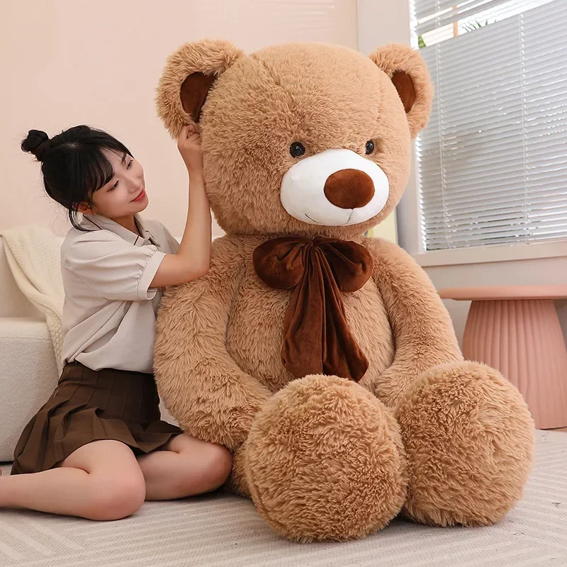 5 Colors Creative Big Size Bear Plush Toy Giant Stuffed Animals Soft Sleep Hug Pillow Baby Dolls Birthday Valentines Day Gift