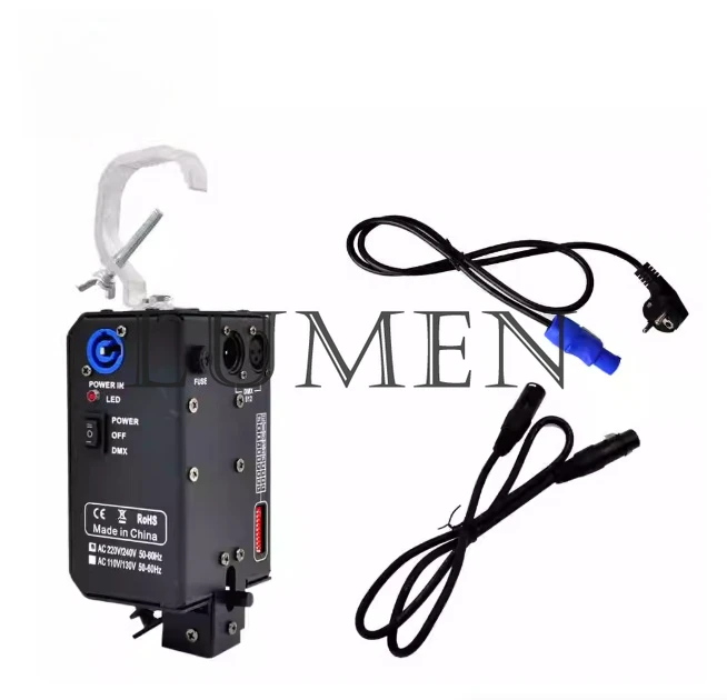 StagePro DMX Curtain Drop Machine with Hooks - Manual/Electric Control Release System for Theater Velour/Blackout Stage Curtains