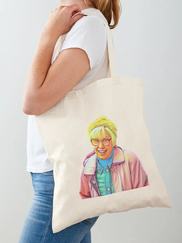Isa, The Nosy Cow of Craiglang Painting Tote Bag canvas tote supermarket folding bag shopper bag women