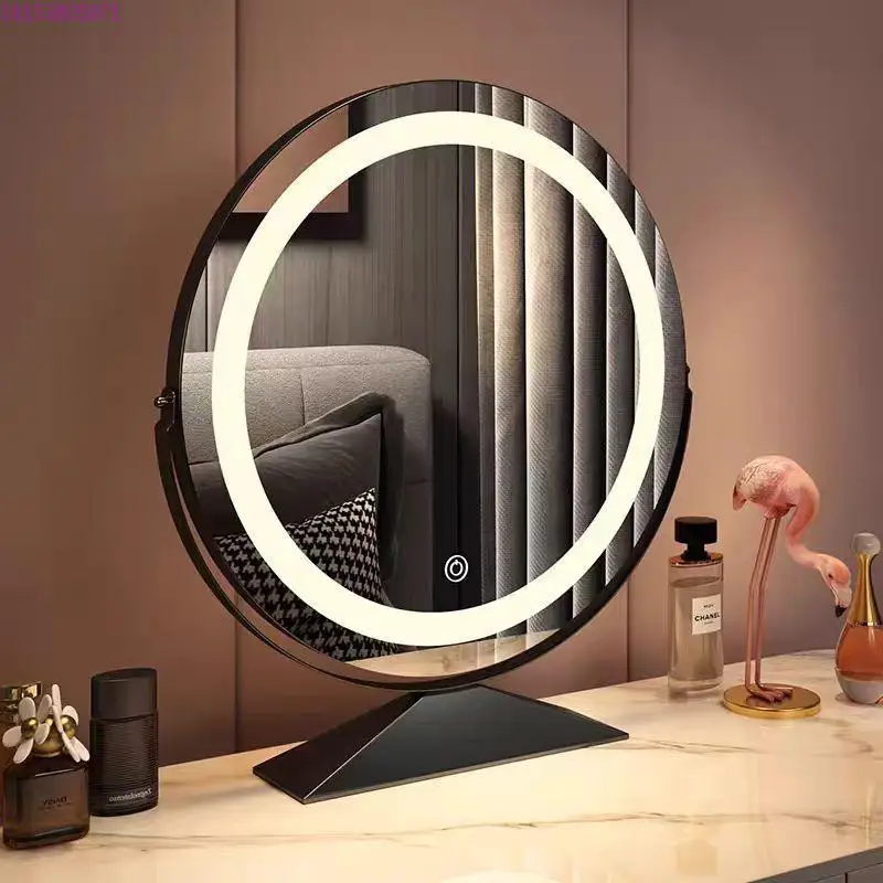 Desktop desktop with lamp dressing mirror Home smart beauty Bedroom filling light