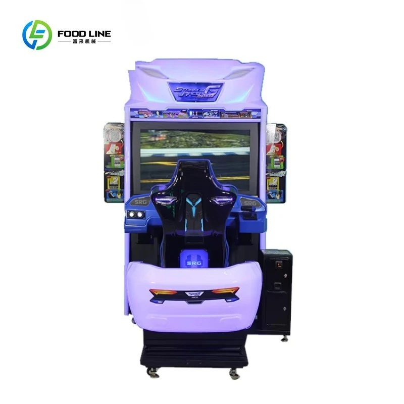 حار بيع العملة الفاخرة تعمل سباق السيارات محاكاة ممر سباق السيارات لعبة آلة