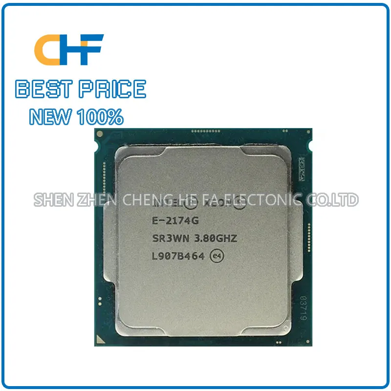 Intel Xeon E 2174G 4 Core 8 Thread 3.80GHz 71W LGA1151 CPU processor E-2174G