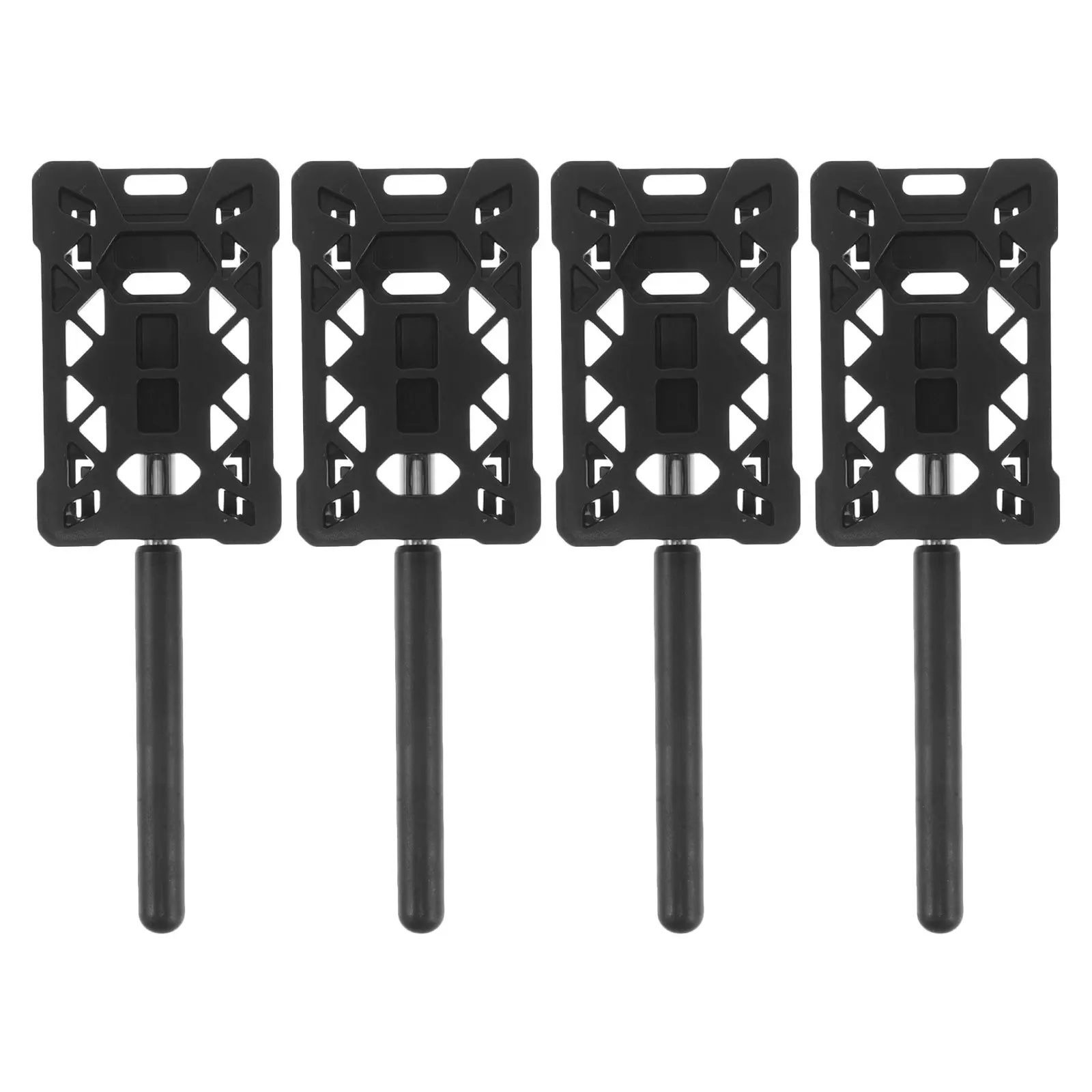 

4Pcs Parking Card Holder for Car: Telescopic Pass Rod with Extended Reach Design for Contactless Toll Payment - Vehicle Parking