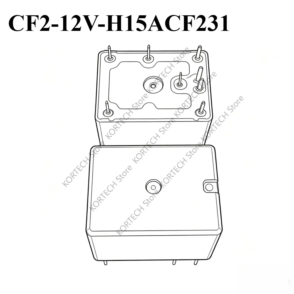 5PCS/Lot Original  CF2-12V-H15 ACF231 12V DIP8 CF2-12V ACF231-M09 8-pin automotive Relay