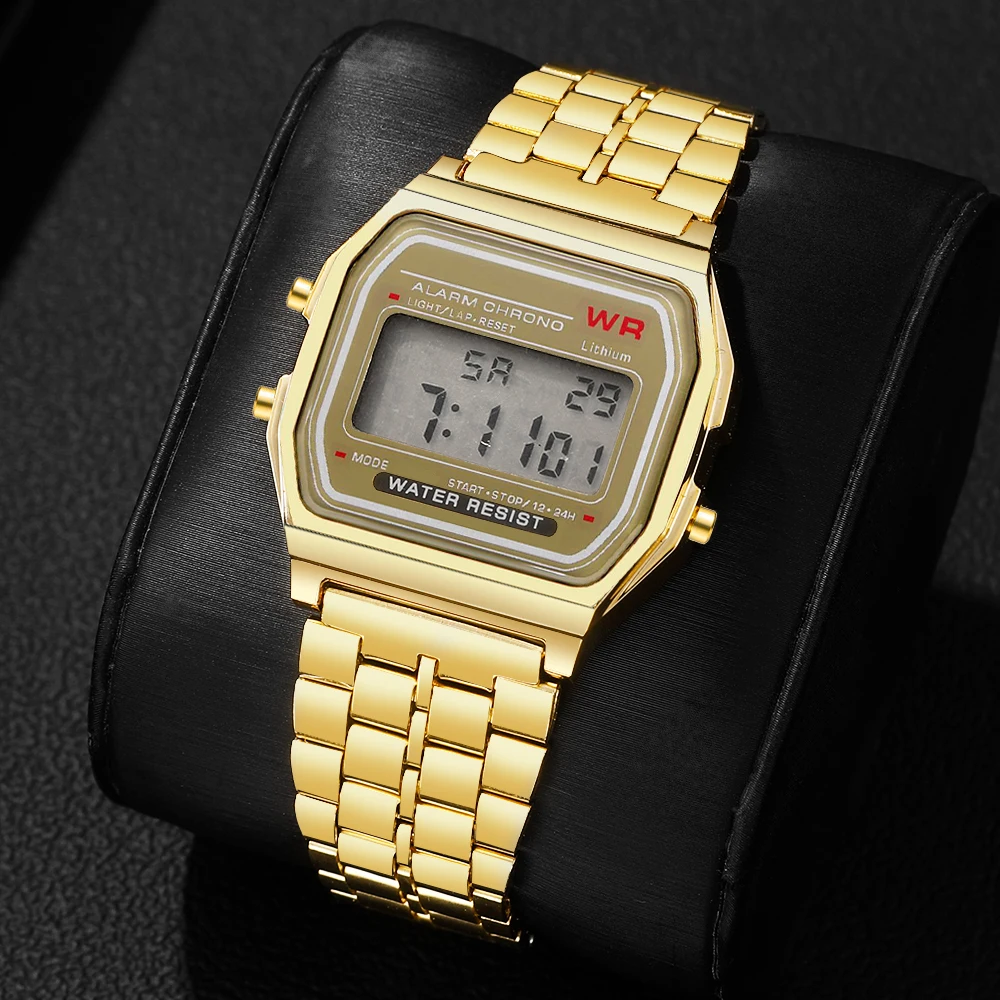 1-piece ladies' electronic watch, cute and elegant, suitable as a gift for family members, no box included