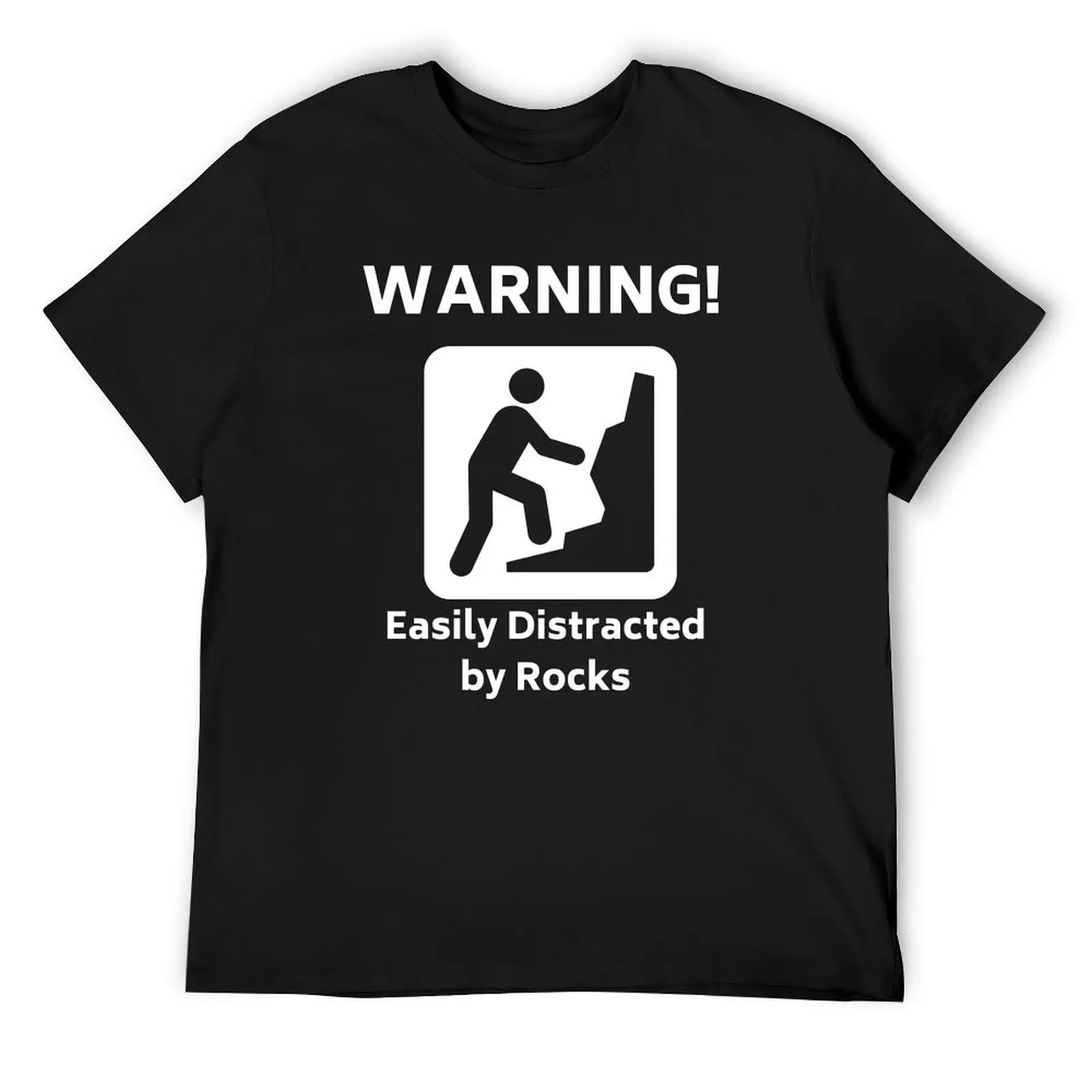 

Warning! - Easily Distracted By Rocks - Funny Geology T-Shirt T-Shirt oversizeds graphic shirts mens t shirt graphic