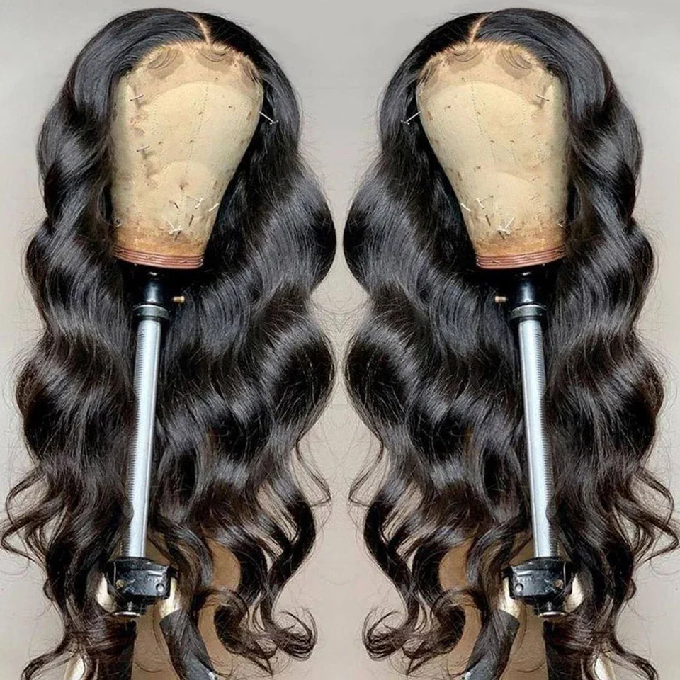 Wigs Human Hair Body Wave 13x4 HD Lace Frontal Wigs 360 Full Lace Wig 100% Human Hair Remy Curly 4x4 Lace Closure Wig For Women