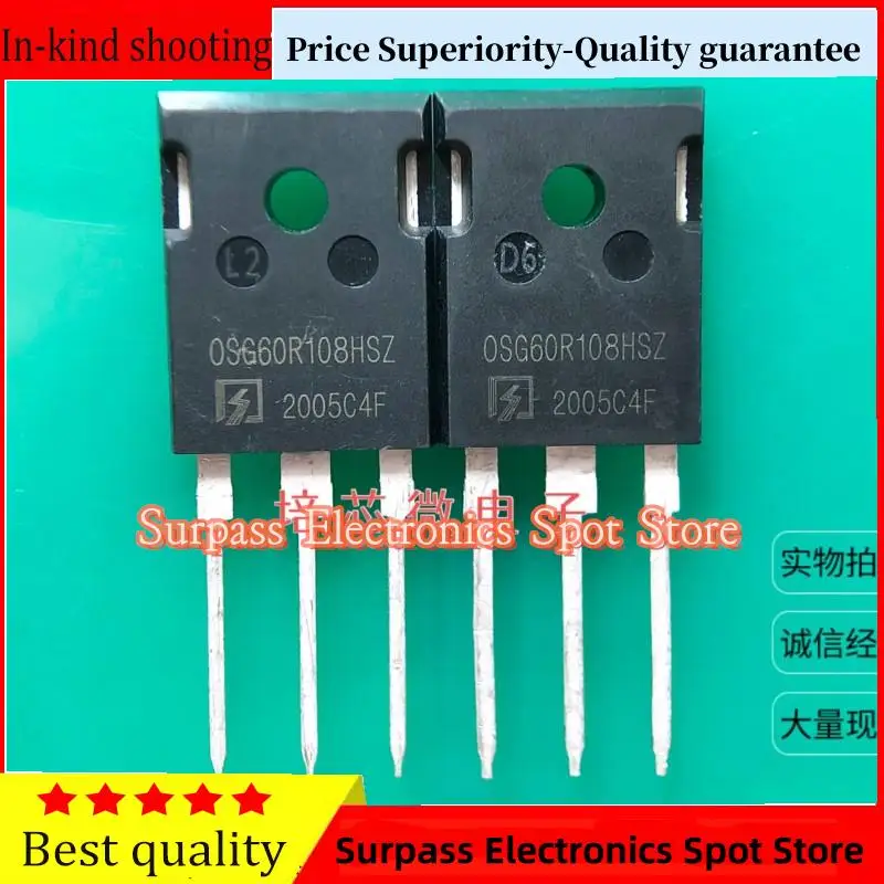 

10PCS-100PCS OSG60R108HSZ TO-247 IGBT Price Superiority-Quality guarantee