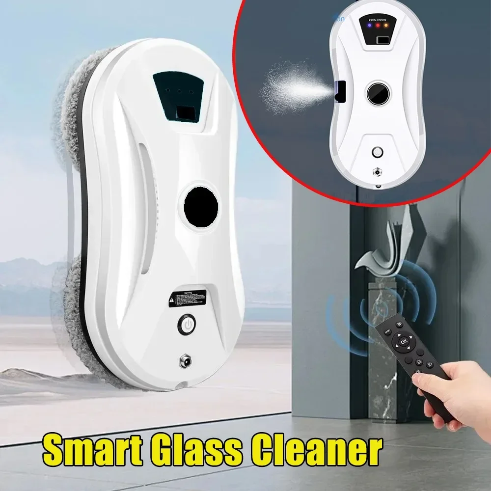 

Робот-пылесос для мытья окон с дистанционным управлением, ультратонкий, электрический, для дома, улицы, окон, стекла, зеркал, столов, плитки