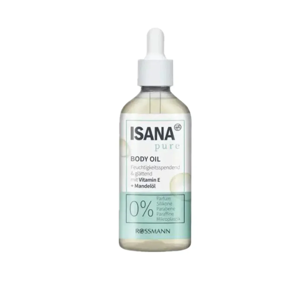 

Germany Isana Pure Vitamin E Almond Essential Oil 90ml Nourishing Anti-wrinkle Strengthen The Skin Barrier Hydrating Skin Care