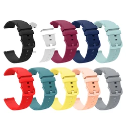 20mm Silicone Band For Huami Amazfit Bip 3 U S Lite Pro GTR 42mm Mini Watch Strap Loop For GTS 4 3 2 2e 2 Mini Correa