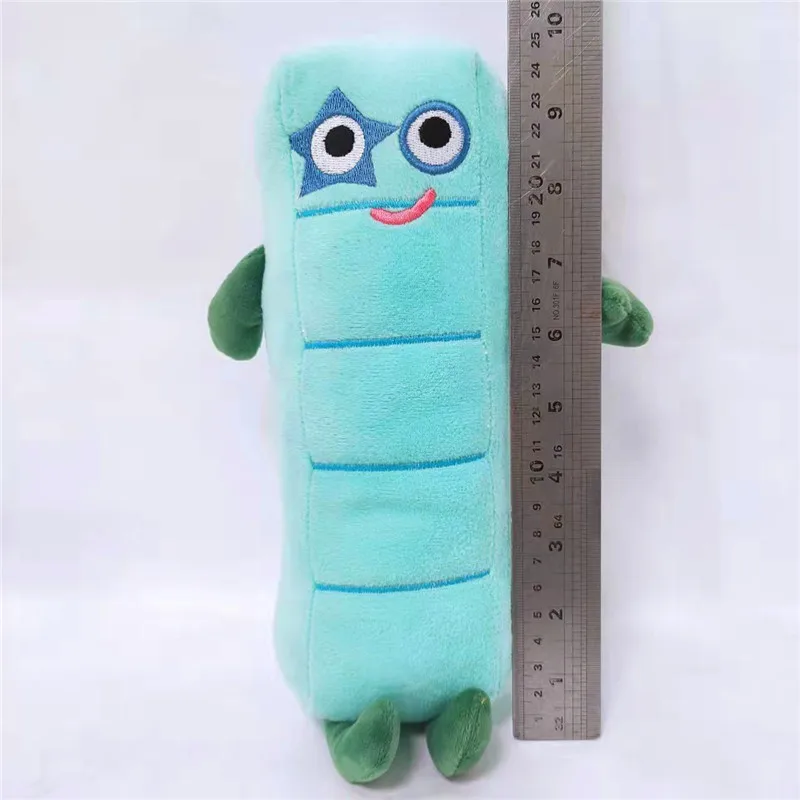 10pcs Cartoon number Plush Toy Doll Educational Stuffed Movie TV number Toys Kids Gift early childhood education doll