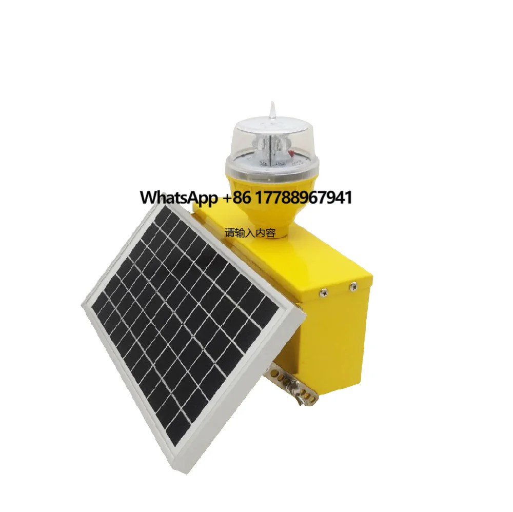 

Low Intensity L810 Solar Obstacle Aviation Obstruction Light ANNHUNG Manufacturer