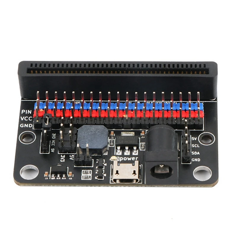 Micro:Bit Expansion Board To 5V Power Supply Microbit Adapter Board For Primary And Secondary Schools