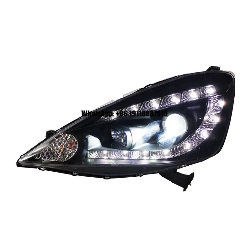 

car headlight headlamp Led Headlights for Honda Fit Jazz 2008 to 2010