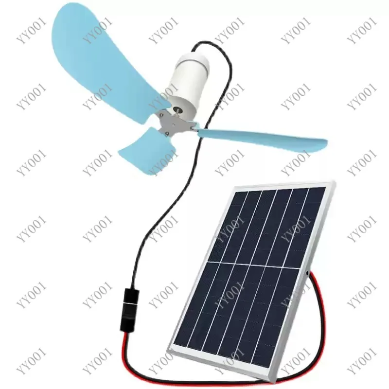 Solar Powered USB Mini Hanging Fan Portable Outdoor Camping Ventilation Fan