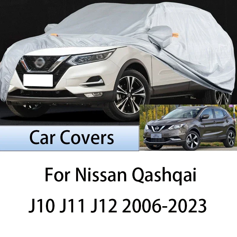 

For Nissan Qashqai Outdoor Protection Full Car Covers Snow Cover Sunshade Waterproof Dustproof Exterior Car cover protection