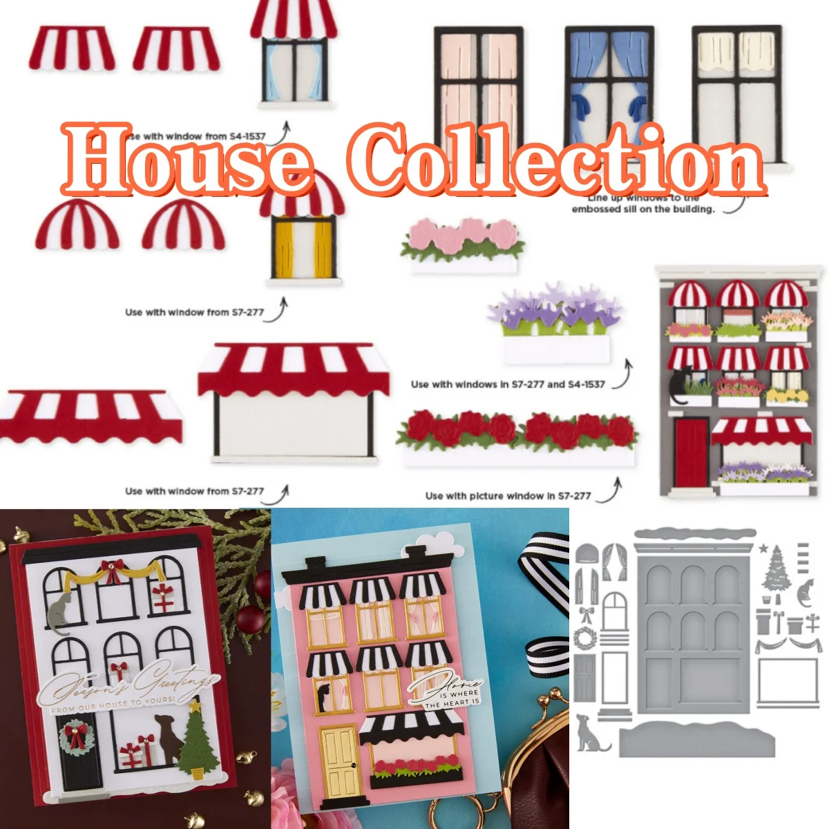 

Window Curtains Metal Cutting Dies for DIY Making Card Scrapbook Embossed Paper Album Craft Supplies Template Decoration