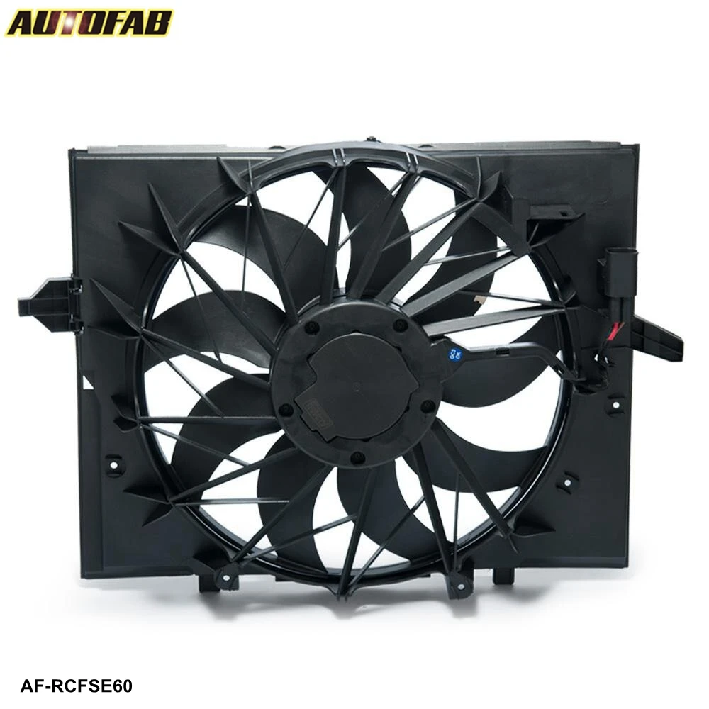 AUTOFAB - Sport Radiator Cooling Fan (Brushless Motor) Fits for BMW E60 5 Series 525 530 545 645 E65 750 AF-RCFSE60