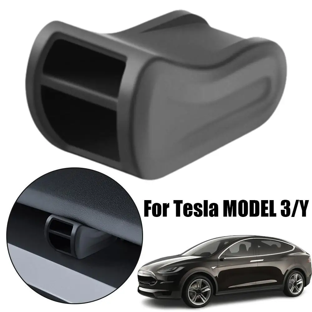 Air Outlet Aromatherapy Clip For Tesla All MODEL3/Y Black Plastic Air Freshener Adapter Bracket For Aromatherapy Decora Accessor