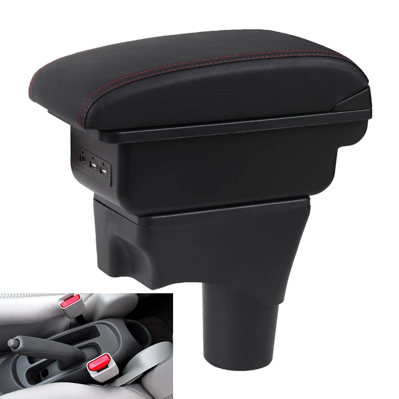 Car Armrest For Nissan March Micra K13 Armrest For Nissan Sunny Storage Box Center Console Arm 2011 2012 2013 2014 2015 2016