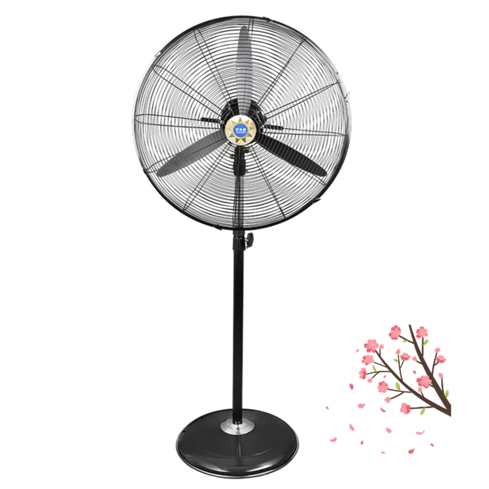 26Inch Oscillating Industrial Commercial High Velocity Powerful Standing Pedestal Exhaust Fan for Household Garage