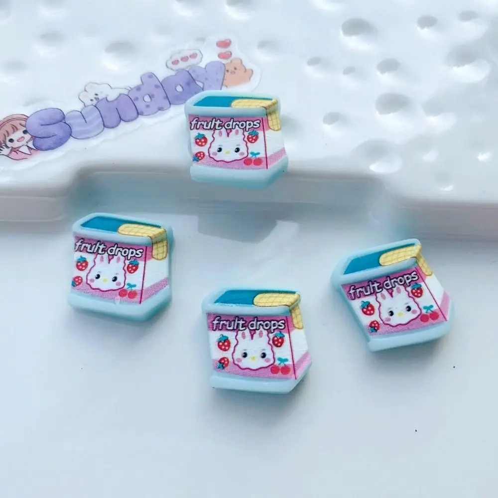 Cartoon Cartoon Resin Accessories Resin Miniature Resin Milk Miniature Model Cute Creative Dollhouse Kitchen Resin Dollhouse