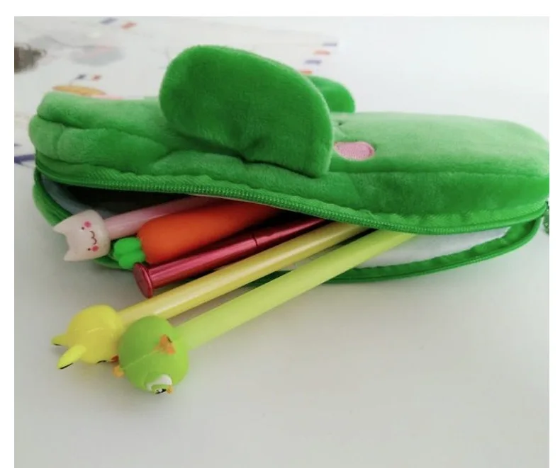 BT21 Pen Bag Creative Animal Pen Bag Thin Printed Rectangular Stationery, Learning Supplies, Makeup Supplies Storage view 5