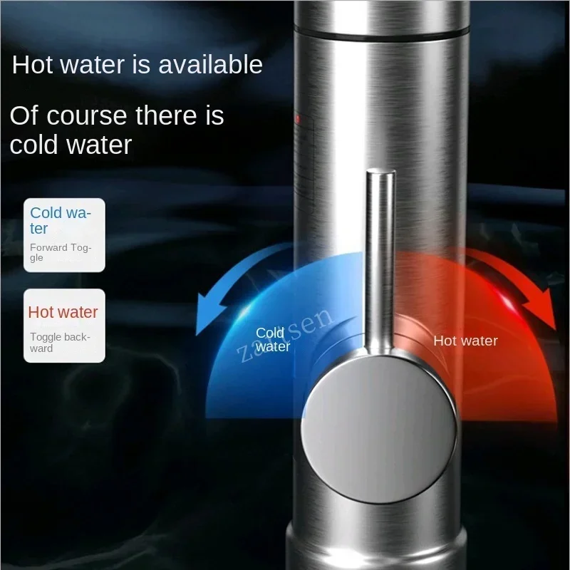 Tankless Instant Hot Water Tap Heater for Kitchen - Newest Water Faucet Instantaneous Heater