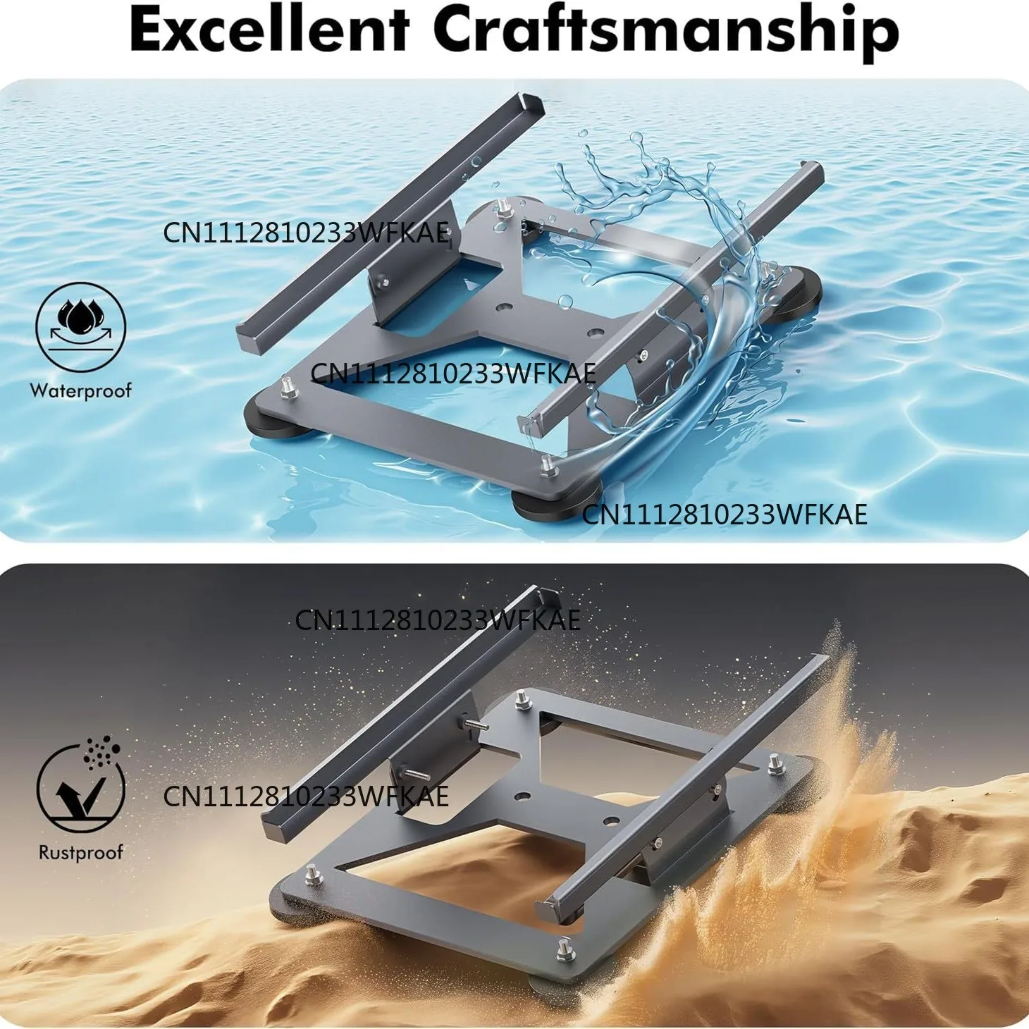 Mini stainless steel magnetic car bracket, portable signal bracket, durable