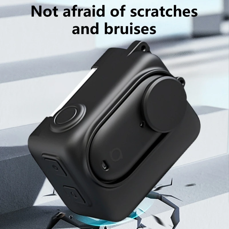 

Camera Care Elastics Silicone Case Comfort Neck Straps Lens Protector for GO 3S