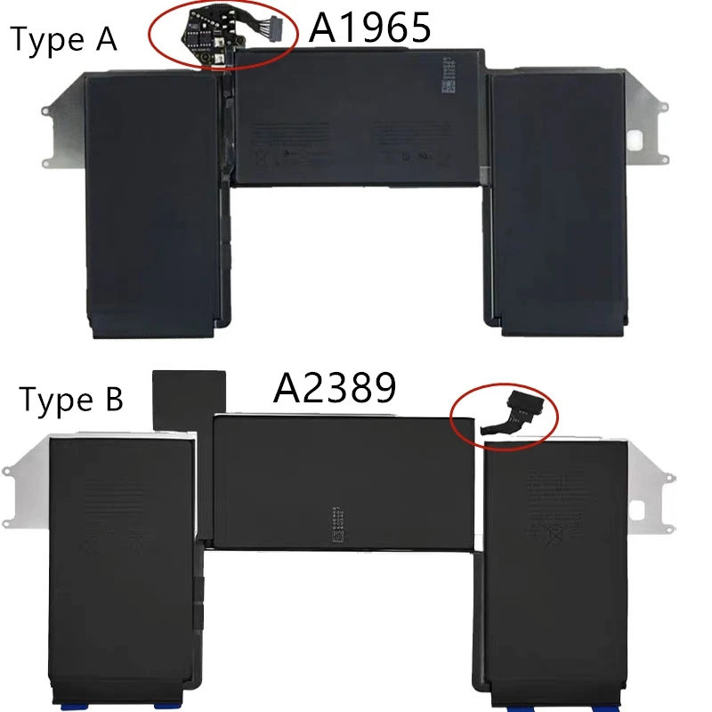 Imagem -06 - Bateria do Portátil para Apple Macbook Air m1 13 A2179 Ano 2023 Emc3302 A2337 Emc3598 Mgn63ll a Mgn73ll Mwtj2 Novo Supstone-a2389