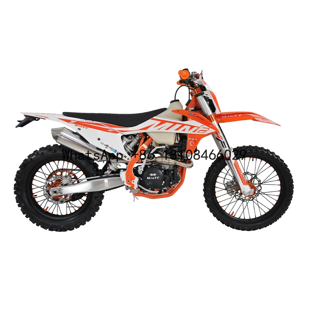 MinFF M6X Cross-country Moto Enduro 4 Stroke Trail Dirt Bike 250cc Off-road Motorcycle