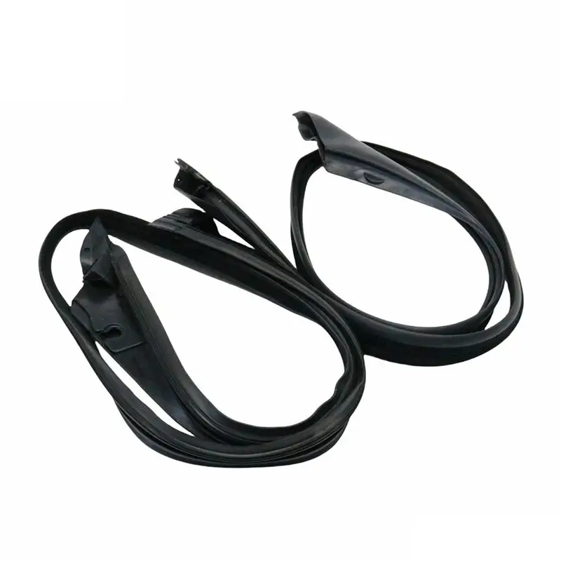 Front Door Rubber Seal Set 2PCS L+ R Side For BMW F01 F02 740I 750I 740Li 51337178007 51337178008-Boom