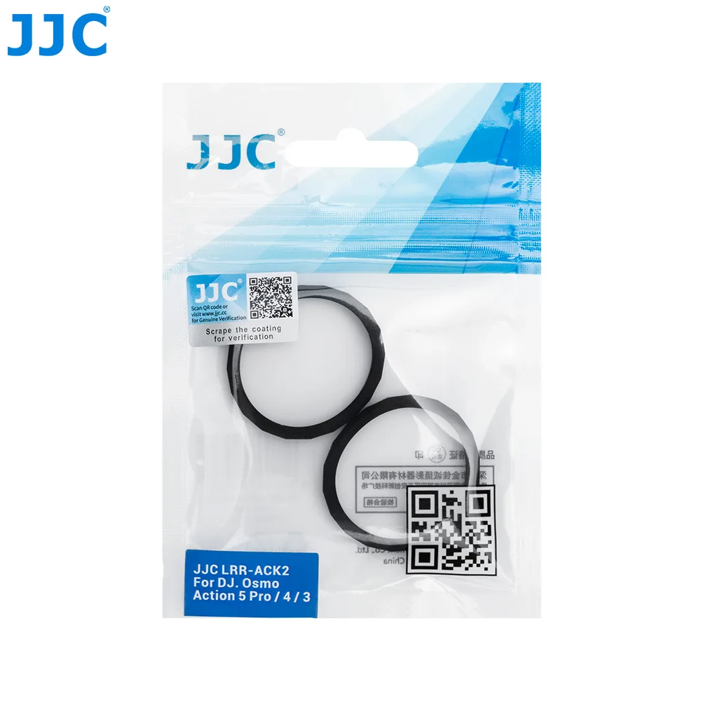 JJC Silikon-Objektivschutzring für DJI Osmo Action 5 Pro 4 3, weiche Silikon-Objektivabdeckung, Action-Kamera-Zubehör