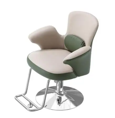 Barber shop chair hair salon fashionable lift chair haircut chair high-grade barber chair. Salon furniture, salon barber chair.