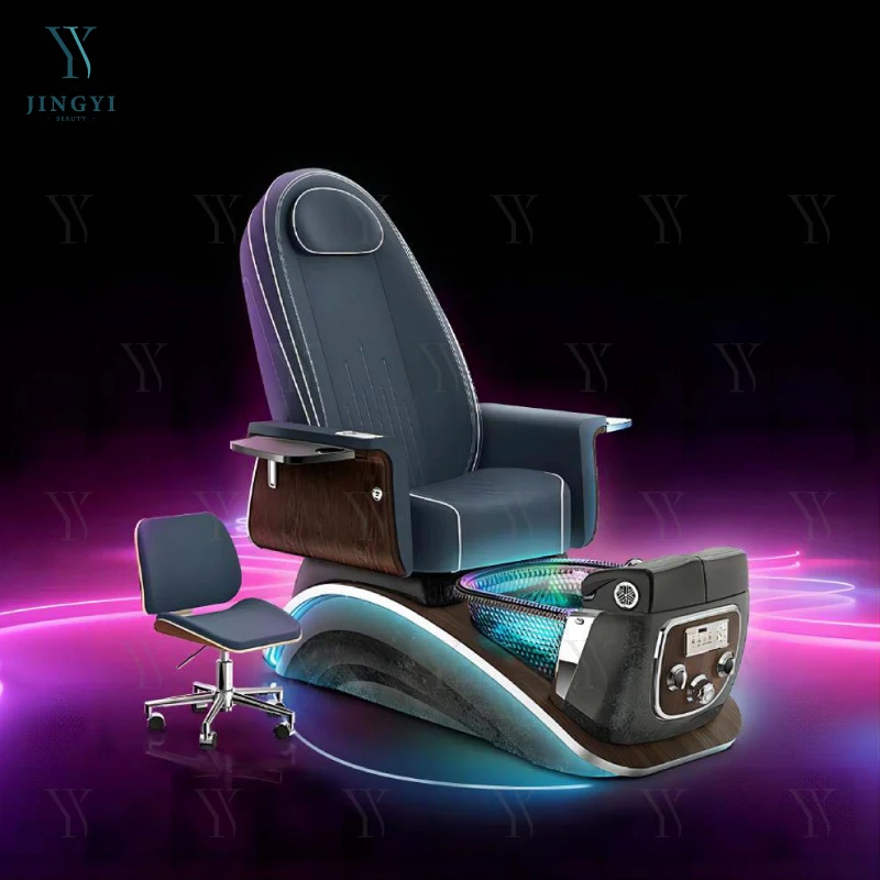 

Professional European Stylish Reclinable Pedicure Spa Chair Knead Massage Foot Spa Salon Pedicure Manicure Chairs for Sale