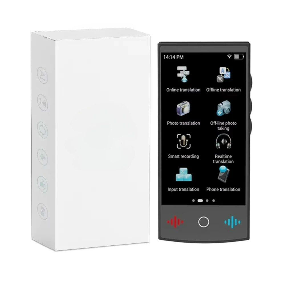 HOT Smart AI Translator Built-in Chatgpt 160 Language Online Translate Instant Custom Translation Device for Business